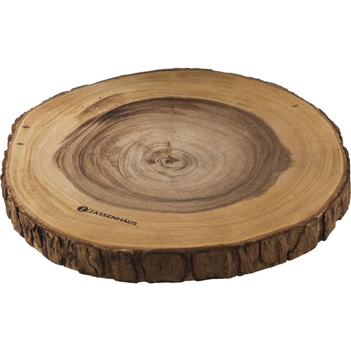 [628609] Zassenhaus Serving Plate Acacia round 32x2,5cm
