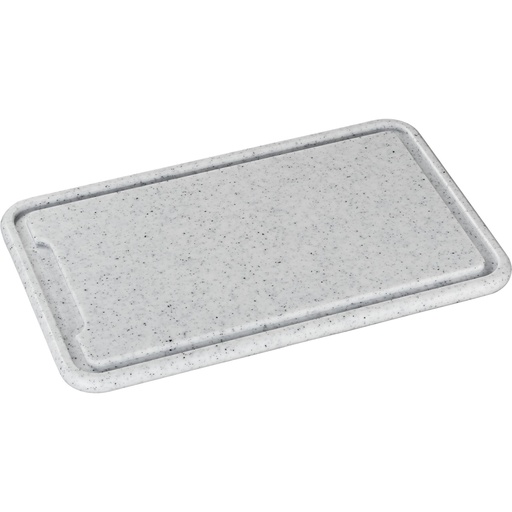 [628644] Zassenhaus Carving Board Plastic Light Grey 36x23x1,5cm