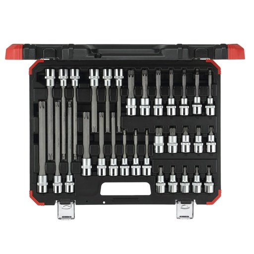 [820500] GEDORE red Screwdriver Bit Sockets 1/2  TX 32-pieces
