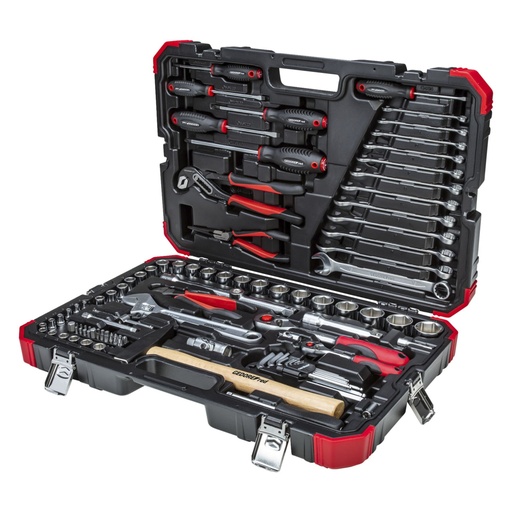 [820570] GEDORE red Socket Set 1/4  + 1/2  100-pieces