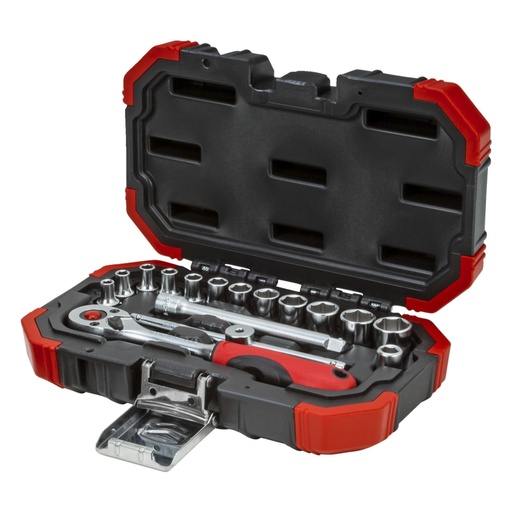 [820584] GEDORE red Socket Set 1/4    16-pieces