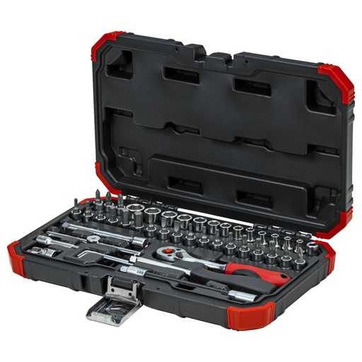 [820598] GEDORE red Socket Set 1/4   46-pieces