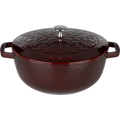 [193841] Staub La Marmite 24cm rund, Grenadine, Gusseisen