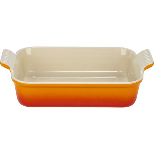 [200638] Le Creuset Stoneware Roasting Dish Tradition 26 cm volcanic