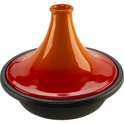 [215100] Le Creuset Tajine 31 cm ofenrot