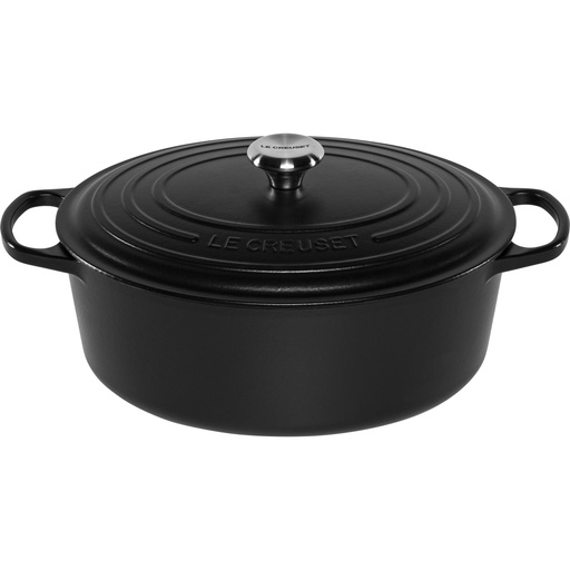 [707520] Le Creuset Signature Oval Roaster black 33 cm