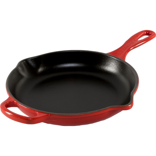 [707548] Le Creuset Frying & Serving Pan Cast Iron Cherry Red 23 cm