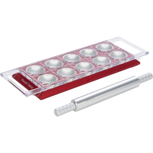 [176432] Marcato Ravioli Tablet rot Ravioliform