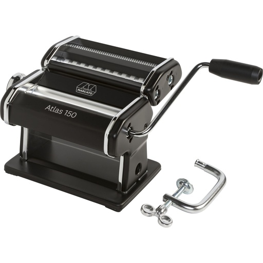 [697615] Marcato Atlas 150 pasta machine black