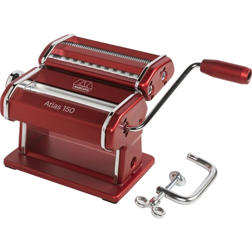 [697629] Marcato Atlas 150 pasta machine red