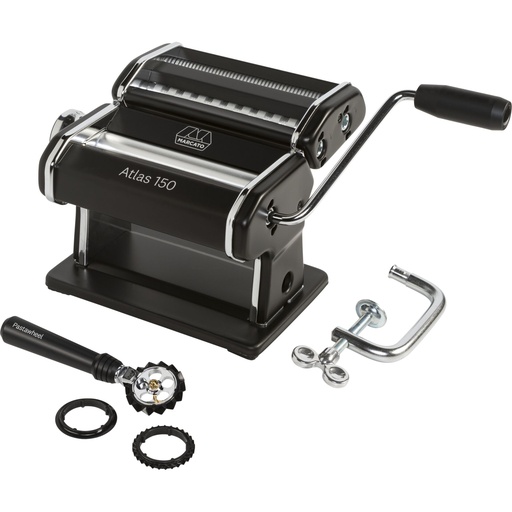 [879356] Marcato ATLAS 150 NERA + PASTA- WHEEL NERO