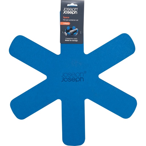 [112865] Joseph Joseph Space 3-piece Blue Pan Protector Set
