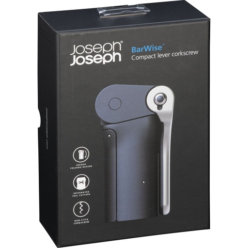 [156314] Joseph Joseph BarWise Compact Lever Corkscrew
