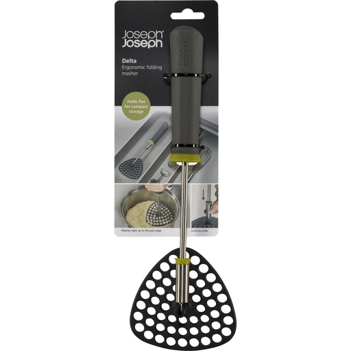 [156615] Joseph Joseph Delta Green Potato Masher