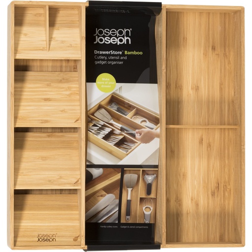 [156664] Joseph Joseph DrawerStore Bamboo Cutlery,Utensil & Gadget Organi.