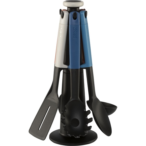 [156958] Joseph Joseph Elevate 6-pc Mult. Utensil Set with Storage Stand