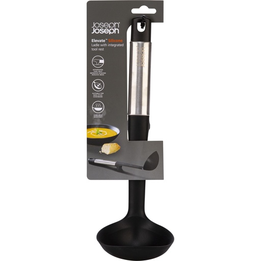 [157056] Joseph Joseph Elevate Stainless- steel Silicone Ladle