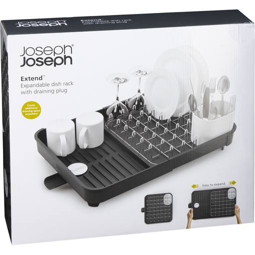 [157091] Joseph Joseph Extend Grey Expandable Dish Drainer
