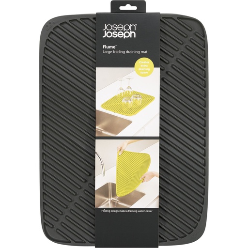 [157175] Joseph Joseph Flume Grey Dish Draining Mat