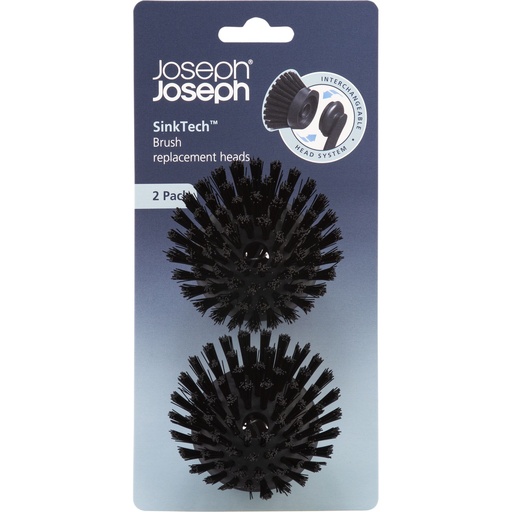 [158148] Joseph Joseph SinkTech 2-Piece Washing Up Brush Heads