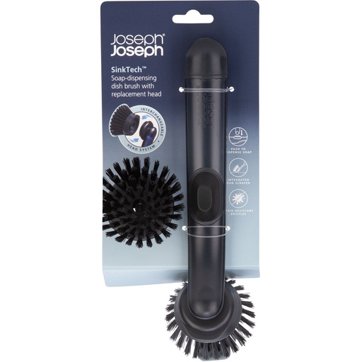 [158176] Joseph Joseph SinkTech Soap Disp Washing Up Brush w.Replac. Head