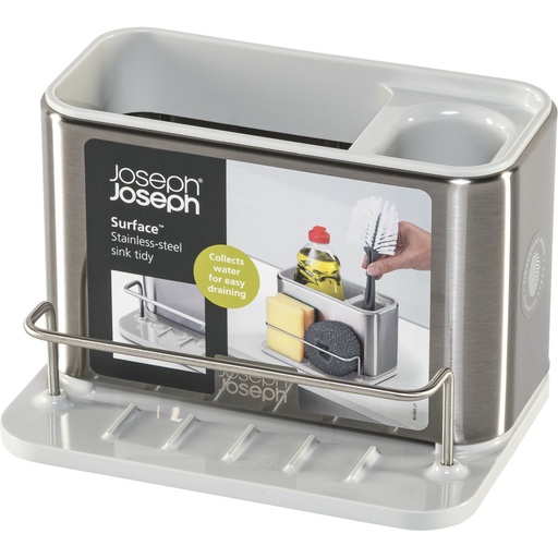 [158302] Joseph Joseph Surface Stainless- steel Sink Tidy