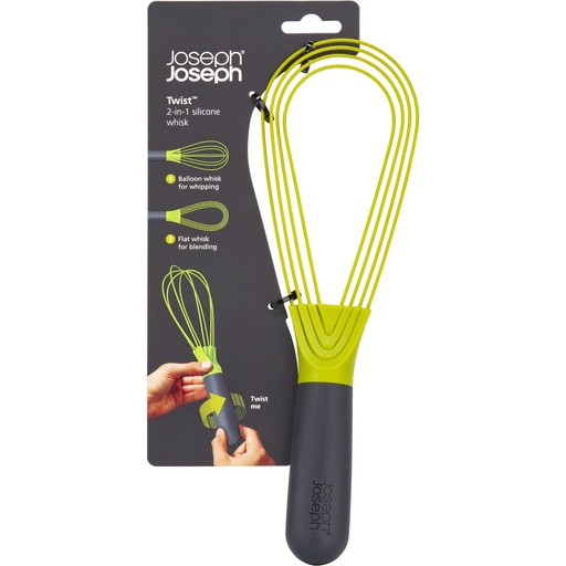 [158414] Joseph Joseph Twist 2-in-1 Green Whisk