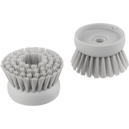[662209] Brabantia Replacement Dish Brush Set of 2  light grey