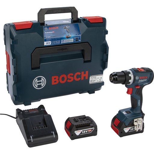 [180492] Bosch GSR 18V-65 2x 5,0Ah Cordless Drill Driver