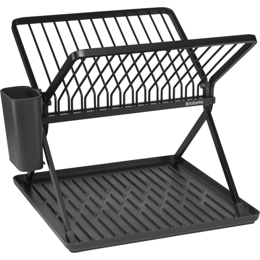 [704783] Brabantia Foldable Dish Drying Rack Small Dark Grey