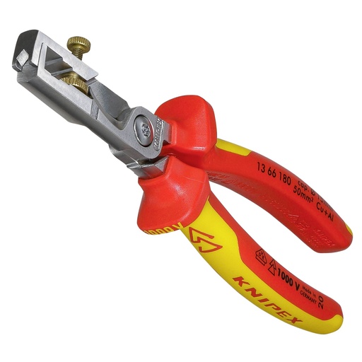 [542047] KNIPEX Cable Shears with stripping function