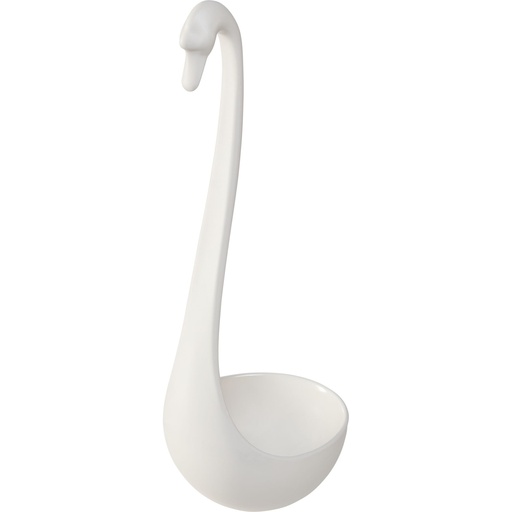 [867519] OTOTO Swanky white Soup Ladle