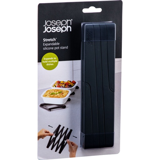 [893069] Joseph Joseph Stretch Silicone P Pot Stand black