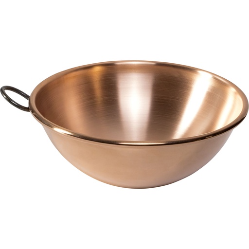 [592678] De Buyer inocuivre copper mixing bowl with loop handle