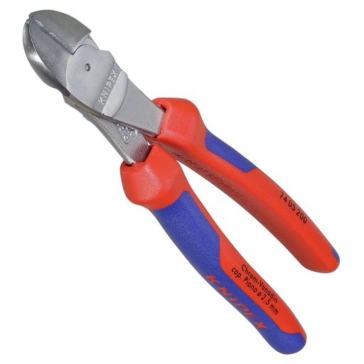 [542194] KNIPEX diagonal cutting nippers atramentized 200 mm