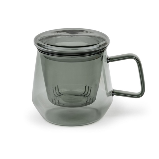 [138037] Bredemeijer Tea for one Livorno 350ml Glass black 165041