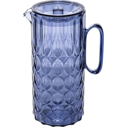 [160017] Guzzini VANITY Pitcher with Lid Denim blue