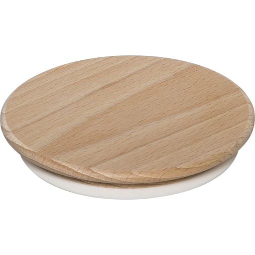 [796616] WECK Wooden Lid 100mm Beech