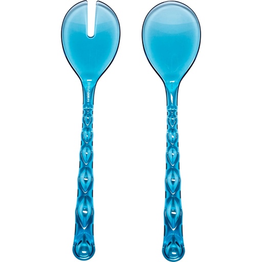 [159982] Guzzini VANITY Salad Servers Sea blue