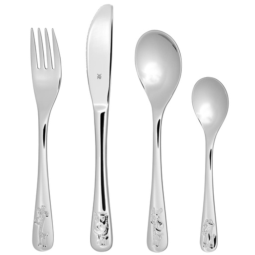 [504464] WMF 4pc. childrens cutlery Safari