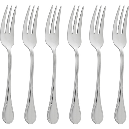 [781615] Sambonet Royal Inox 6 Cake Fork Set