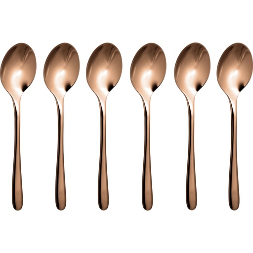 [781643] Sambonet Taste PVD 6 Espresso Spoons