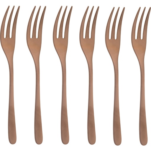[781671] Sambonet Taste PVD 6 Cake Fork Set