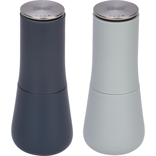[157700] Joseph Joseph Milltop Blue Salt & Pepper Mills - Editions