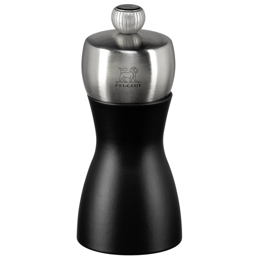[537763] Peugeot FIDJI pepper mill beech wood matt black 12 cm