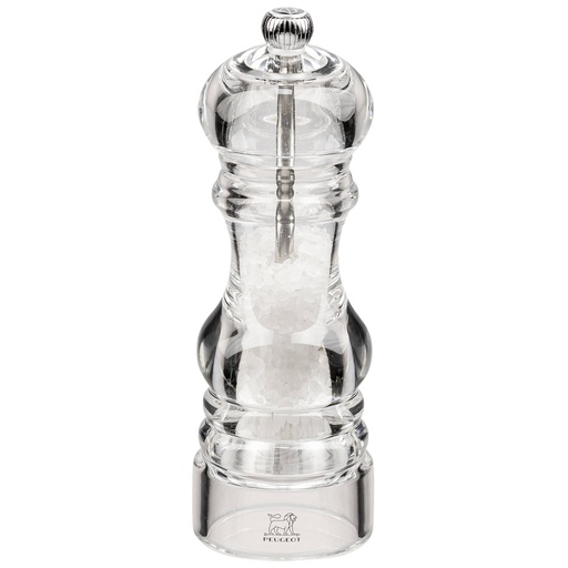 [537819] Peugeot NANCY salt mill Acryl clear 18 cm