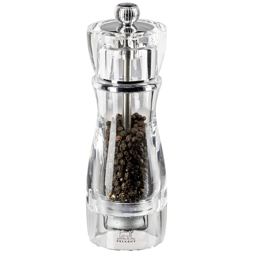 [537966] Peugeot VITTEL pepper mill Acryl clear 16 cm