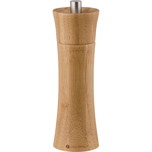 [628952] Zassenhaus salt mill Frankfurt Bamboo, 18 cm