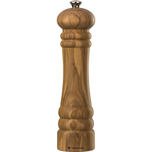 [735380] Zassenhaus pepper mill BERLIN Olive Wood, 24 cm