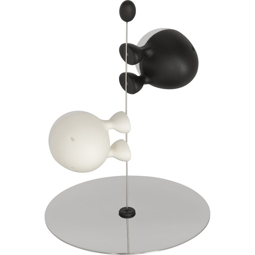 [864565] Alessi Lilliput Salt & Pepper Set ASG02 BW